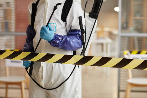 Professional Blood Cleanup technician working in Jasper, FL